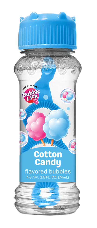 4 pk Box 2.5oz Bubble Lick Variety Best Seller Flavored Bubbles
