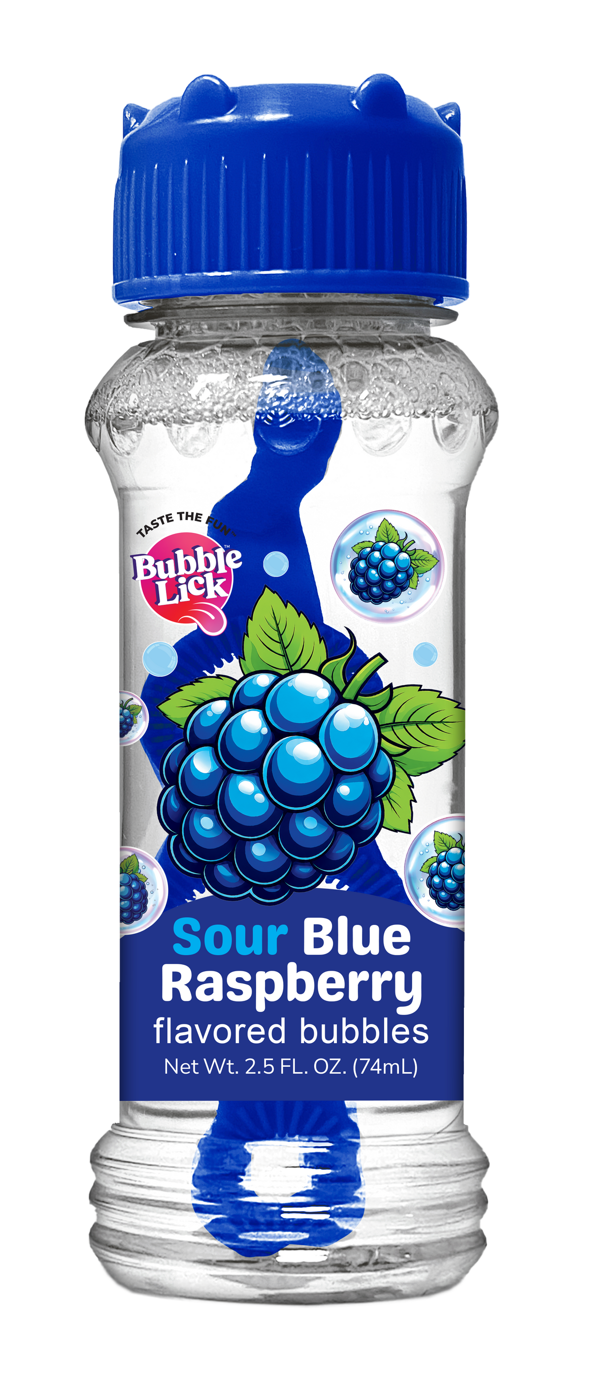 4 pk Box 2.5oz Bubble Lick Variety Best Seller Flavored Bubbles