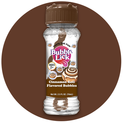 4 pk Box 2.5oz Bubble Lick Variety Best Seller Flavored Bubbles