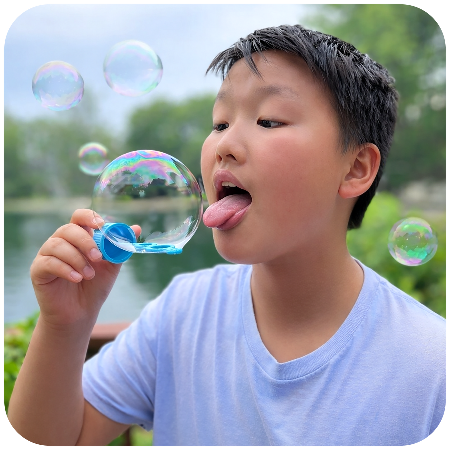 4 pk Box 2.5oz Bubble Lick ICEE® Flavored Bubbles