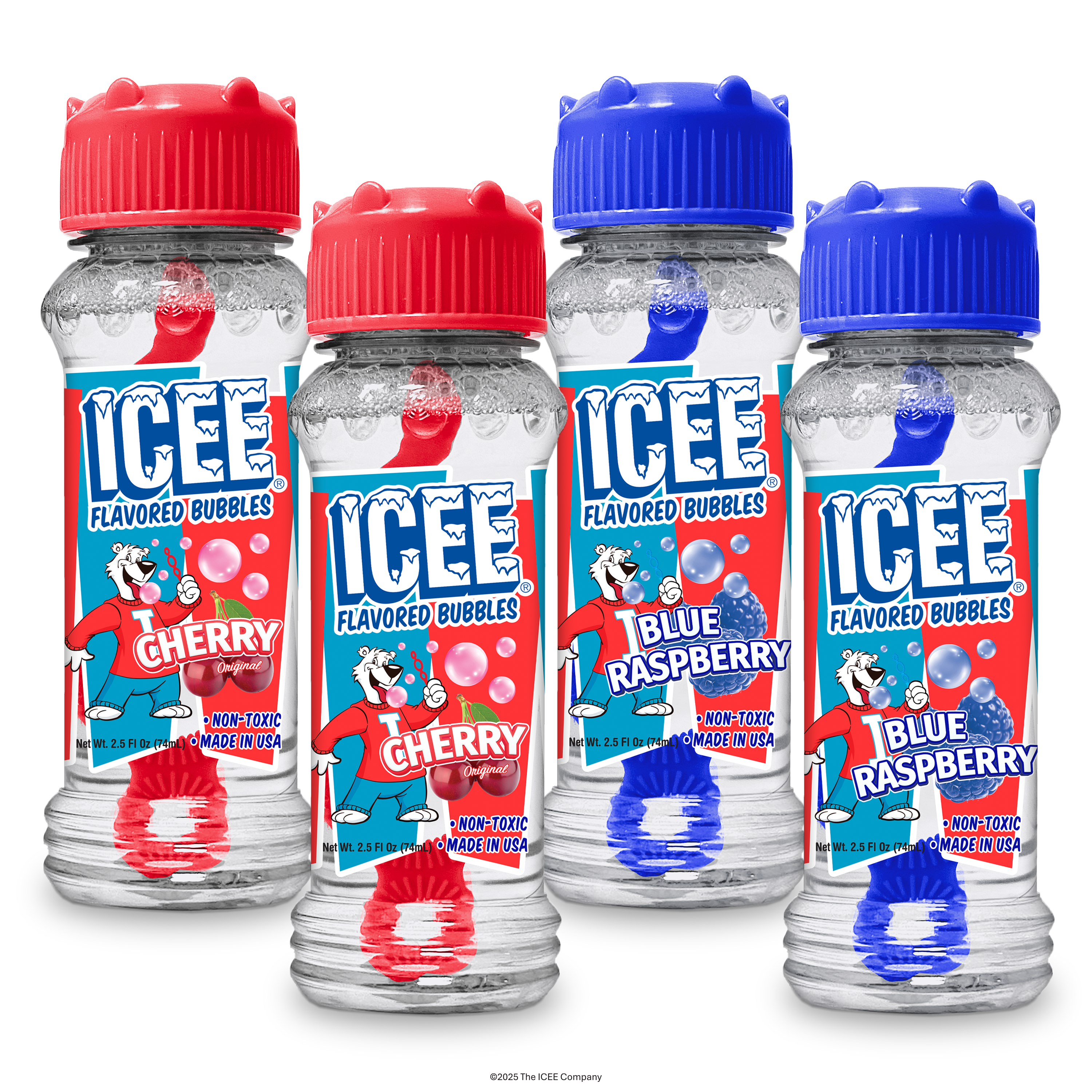 4 pk Box 2.5oz Bubble Lick ICEE® Flavored Bubbles