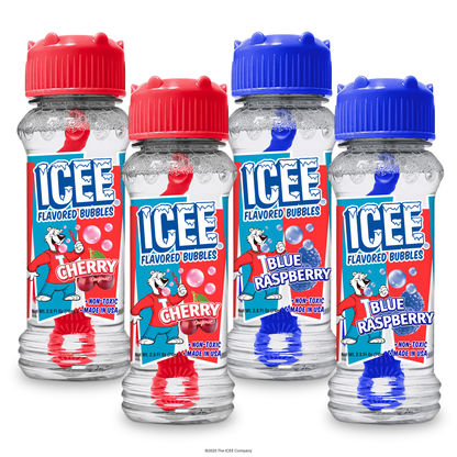 4 pk Box 2.5oz Bubble Lick ICEE® Flavored Bubbles
