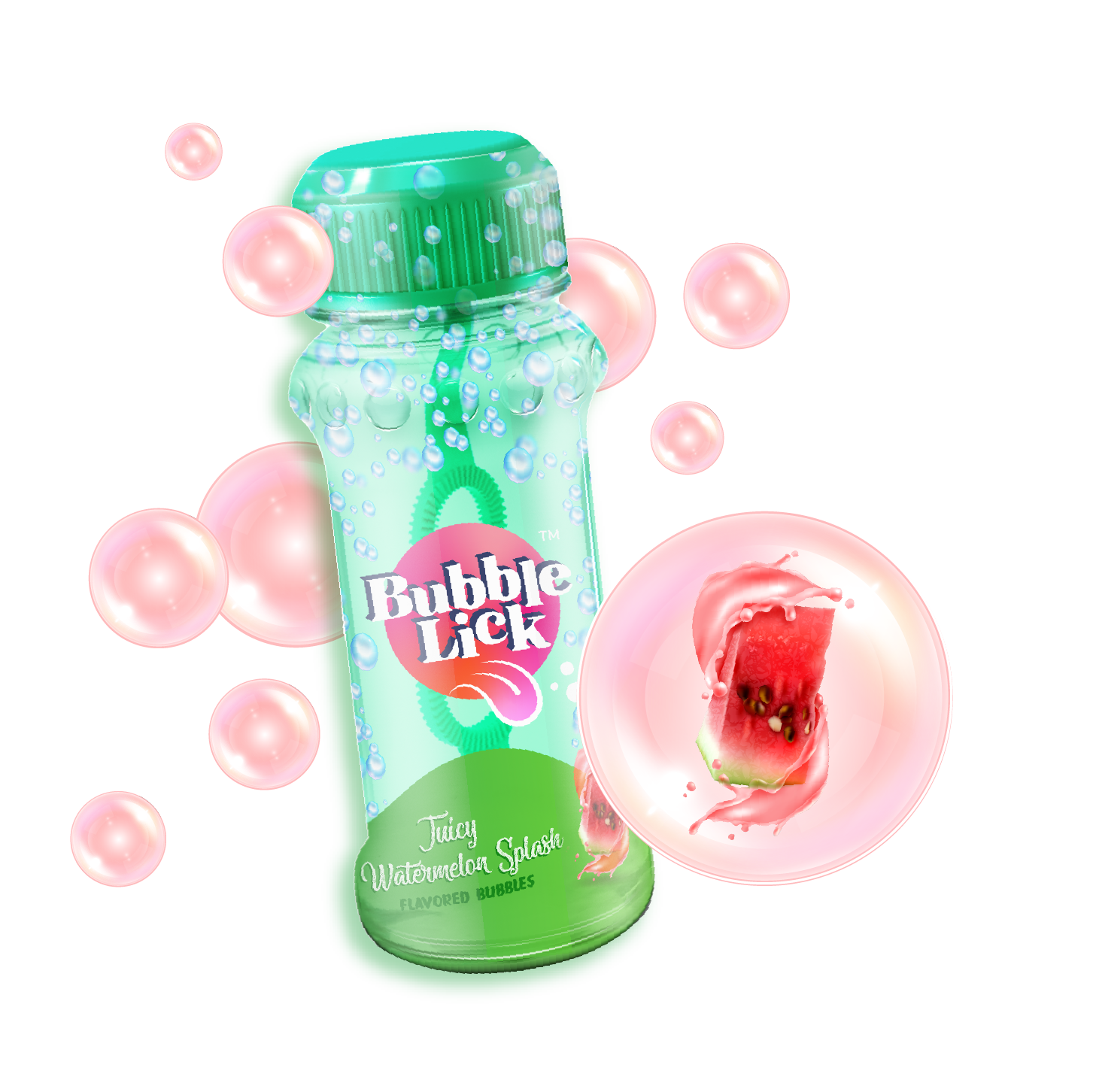 Premium Natural Flavored Bubbles For Kids